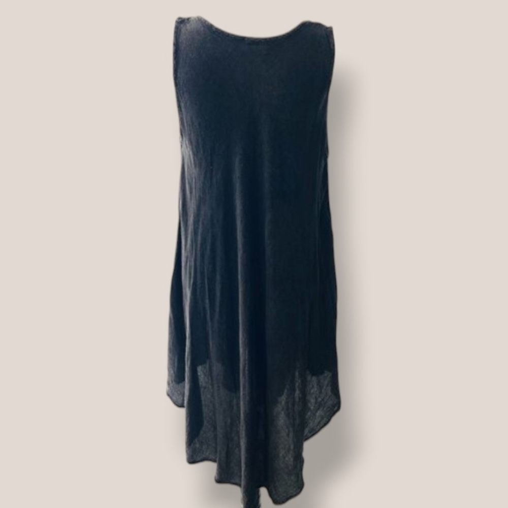 🏖️Beach By Exist Soft Flowy Black & White Summer Beach Sundress - Picture 3 of 10